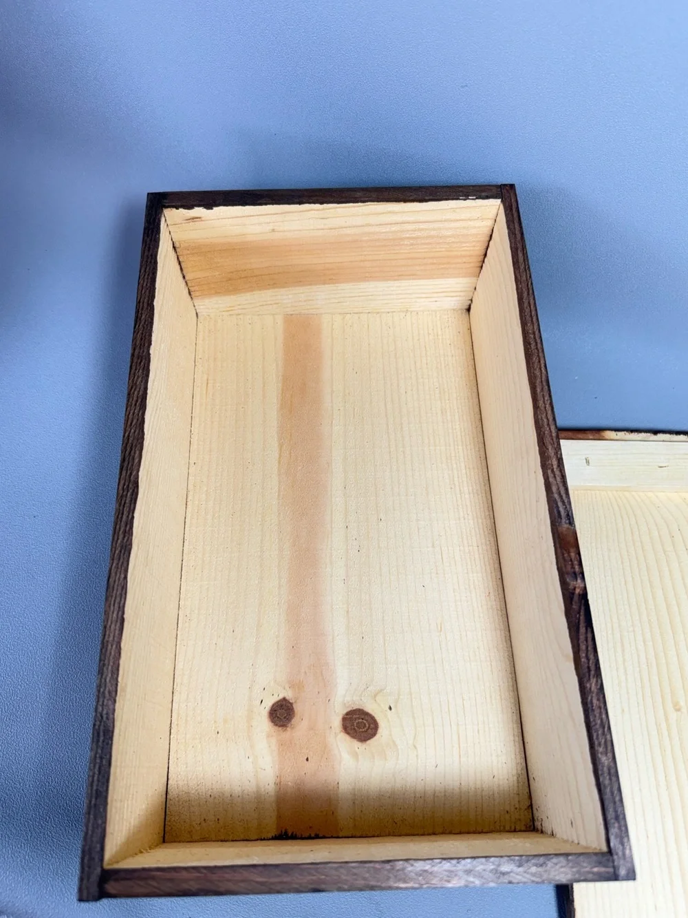 Nordstrom Brown Wooden Storage Box